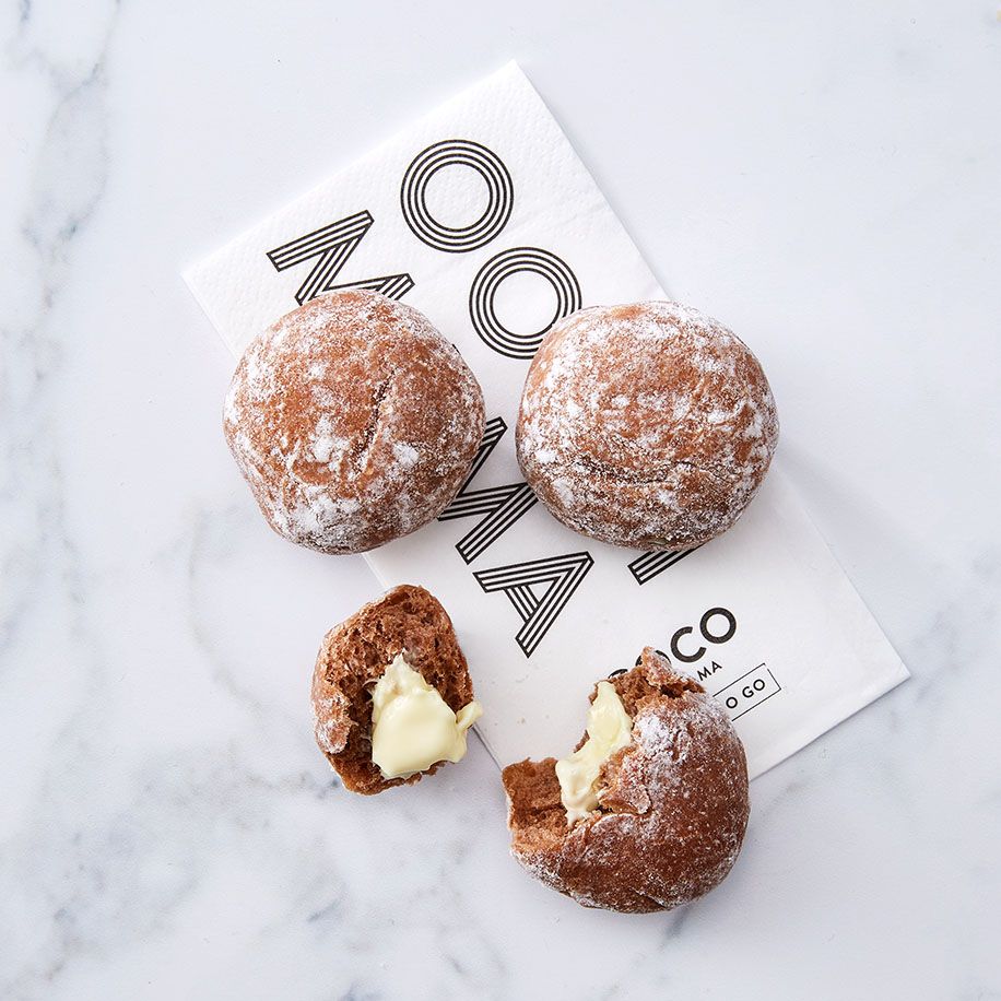 Coco di Mama White choc bomboloni trio 
