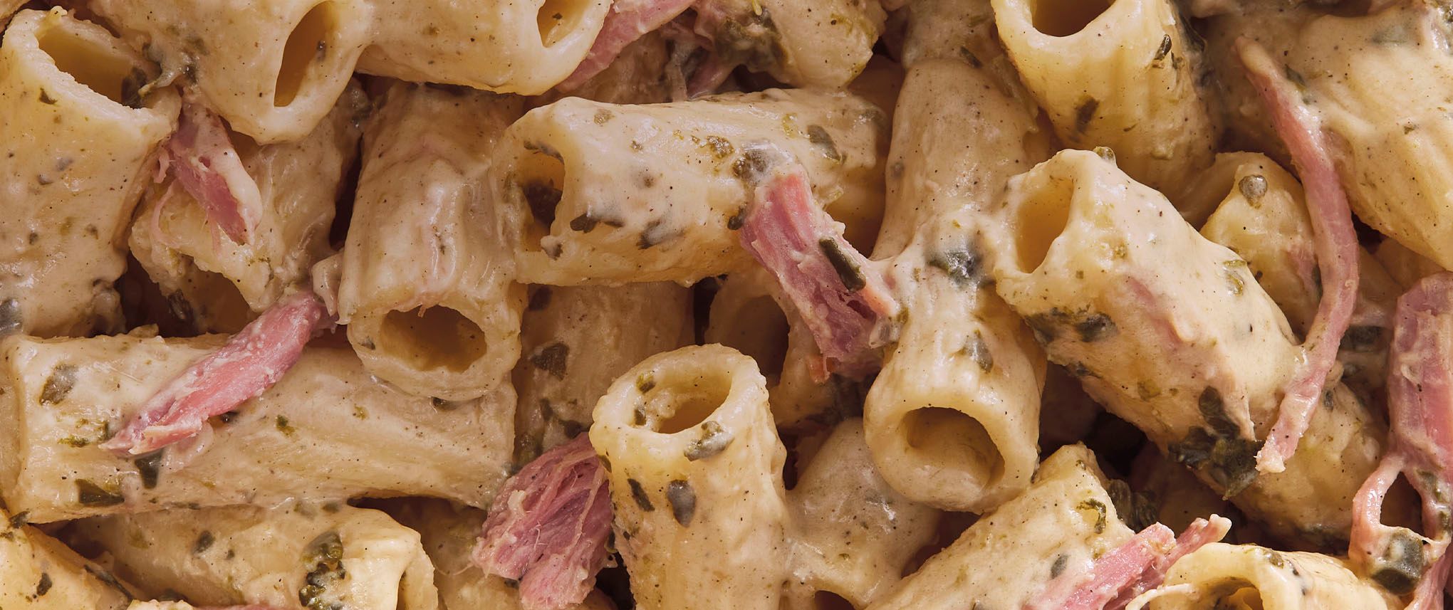 gorgonzola ham hock carbonara 