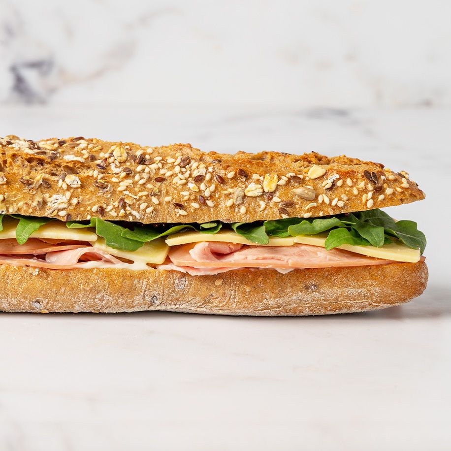 Italian Deli Ham & Cheese on Multigrain Sourdough – website 