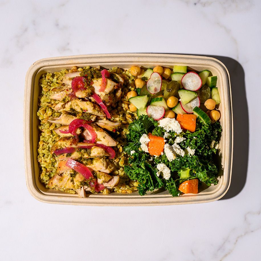 Lemon & Herb Chicken Grain Box 